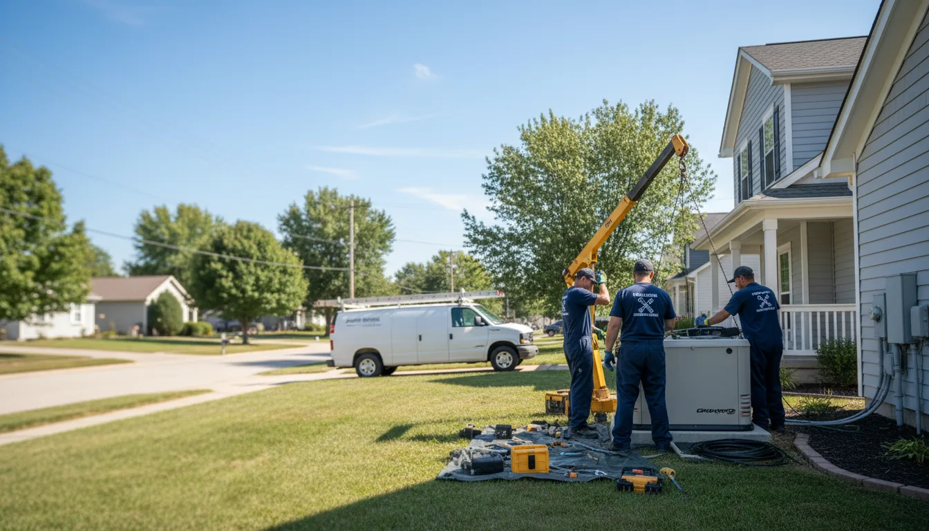 Generator Installation in Frankston, TX near me